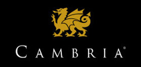 Cambria quartz countertop  supplier logo.