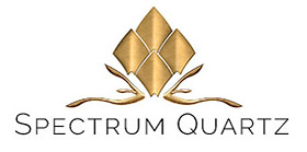 Spectrum quartz countertop supplier logo.